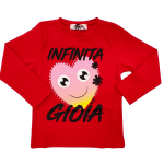 MAGLIETTA  MANICA LUNGA  BEMBO FRIZ  F  ART.69350/1  TG.3-7ANNI