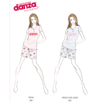 PIGIAMA  GERSI CORTO  DIMENSIONE DANZA  F  ART.DD22111K  TG.4/6-8/10ANNI