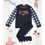 PIGIAMA INT DIMENSIONE  DANZA  F  B2DD22134  4/6-8/10 ANNI