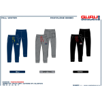 PANTALONE  FELPA   GURU  M  ART.7251BAS0002 TG.3-7ANNI