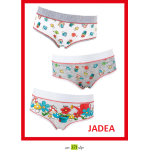MUTANDINA JADEA  F ALTO  ASSORTITO  6PZ  TG.2/3-13/14
