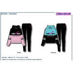 TUTA FELPA COTONE  CAPPUCCIO GIVOVA   F  ART.7465T0119  TG.3-7ANNI