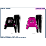 TUTA FELPA COTONE  GIVOVA   F  ART.7465T0126  TG.3-7ANNI