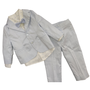 COMPLETO BATTESIMO  STELLA M  FF31260 TG.3=9/12MESI