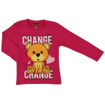 MAGLIETTA  MANICA LUNGA  BEMBO FRIZ  F  ART.69691/1  TG.3-7ANNI