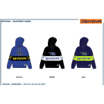 FELPA CAPPUCCIO COTONE  GIVOVA  M  ART.7435F0204  TG.8-16ANNI
