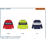 MAGLIETTA   MANICA LUNGA  GIVOVA M  ART.7475M0052  TG.12-36MESI