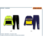 TUTA FELPA COTONE  GIVOVA   M  ART.7455T0235  TG.3-7ANNI