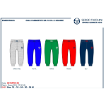 PANTALONE FELPA COTONE  SERGIO TACCHINI  M  ART.3075P0142  TG.12-36MESI