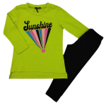 COMPLETO MANICA LUNGA  FRAGOLITA  F ART.F2226B  TG.3-7ANNI