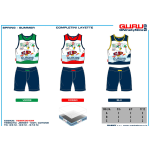 COMPLETO CANOTTA  GURU  M  7296K0043M TG.3/6-9/12MESI