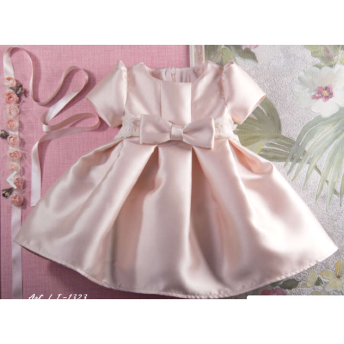 VESTINA BATTESIMO LES JOLIE  F ART.LJ1323  TG.6/9-12/18MESI