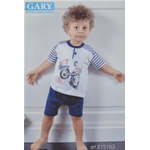 PIGIAMA MEZZA MANICA  COTONE  GARY M  ART.B15163  TG.9-24MESI
