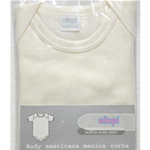 BODY MEZZA MANICA LANA E COTONE ELLEPI ART.AF801 TG.1-48MESI