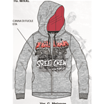 GIUBBINO FELPA COTONE  RED BEST M ART.296  TG.M-XXL*