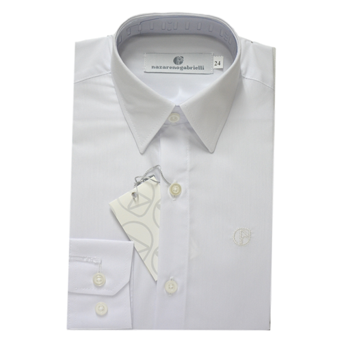 CAMICIA MANICA LUNGA NAZARENO GABRIELLI M ART.NGP16B  TG.24-32
