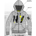 GIUBBINO FELPA COTONE  RED BEST M ART.307  TG.M-XXL*