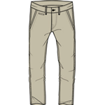 PANTALONE TESSUTO   DODIPETTO M   ART.5U340  TG.3-8ANNI