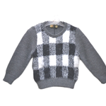 MAGLIONE  LANA E PELLICCETTA  CRAZY WOMEN F  ART.YBRF7056B TG.3-7ANNI