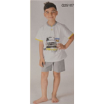 PIGIAMA MEZZA MANICA  COTONE  GARY M  ART.G25107  TG.3-7ANNI