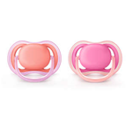 2 SUCCHIETTI ULTRA AIR 6-18M FEMMINA ROSA  SCF245/22