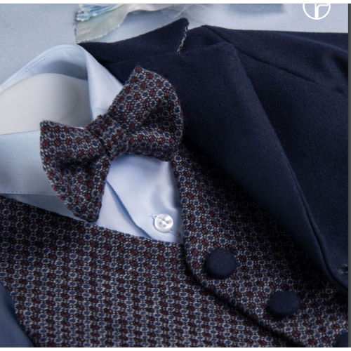 COMPLETO 6PZ ELEGANTE CON COPPOLA  NAZARENO GABRIELLI  M ART.NG5085 TG.6-12MESI