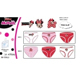 MUTANDINA  DISNEY MINNIE  TRIS  F  DIS.VARI TG. 2/3-6/8ANNI