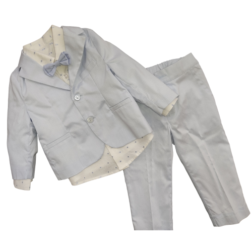 COMPLETO BATTESIMO  STELLA M  FF31260 TG.3=9/12MESI