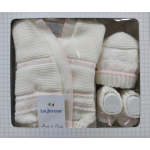 GIACCHINA SCARPETTA E CAPPELLINO LANA LA ROCCA ART.P410