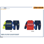 TUTA  FELPA   GIVOVA  M  ART.7471T0079  TG.12-36MESI