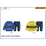 TUTA  FELPA   GIVOVA  M  ART.7471T0057  TG.12-36MESI