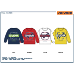 MAGLIETTA MANICA LUNGA   GIVOVA  M  ART.7471M0085  TG.12-36MESI