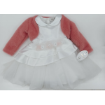 VESTINA BATTESIMO  ALESSIA  F ART.AW20091TG.6-12MESI