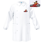 GREMBIULE ASILO SIGGI M  ART.33GR3893BIANCO  TG.2-7ANNI