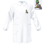 GREMBIULE ASILO SIGGI M  ART.33GR3891BIANCO  TG.2-7ANNI