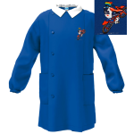 GREMBIULE SCUOLA  SIGGI M   ART.33GR3929BLU  TG.6-15ANNI