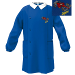 GREMBIULE SCUOLA  SIGGI M   ART.33GR3927BLU  TG.6-15ANNI