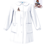 GREMBIULE SCUOLA  SIGGI F  ART.33GR3911BIANCO  TG.6-15ANNI