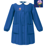 GREMBIULE SCUOLA  SIGGI F  ART.33GR3908BLU  TG.6-15ANNI