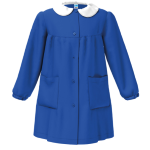 GREMBIULE SCUOLA  SIGGI F  ART.37GR2888BLU  TG.6-15ANNI