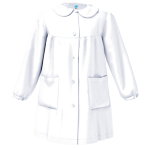 GREMBIULE SCUOLA  SIGGI F  ART.37GR2888BIANCO  TG.6-15ANNI