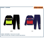 TUTA FELPA COTONE  GIVOVA   M  ART.7435T0235Z  TG.8-16ANNI