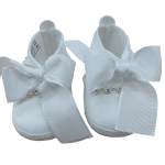 SCARPETTA  BATTESIMO CHECH F  ART.RF151  TG.16-18