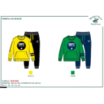 TUTA FELPA COTONE POLO CLUB  M  ART.7635T0097   TG.8-16ANNI