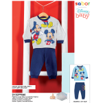 PIGIAMA ML  COTONE  MICHEY M DY32P9040  TG.12-30MESI