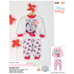 PIGIAMA ML  COTONE  MINNIE  F  DY32K1976  TG.12-30MESI
