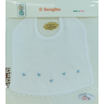 BAVETTA PIQUET RICAMATA A MANO LA FATINA ART.00340