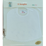 BAVETTA PIQUET RICAMATA A MANO LA FATINA ART.00340