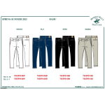 PANTALONE TESSUTO POLO CLUB   M  7655P0106   TG.3-7ANNI