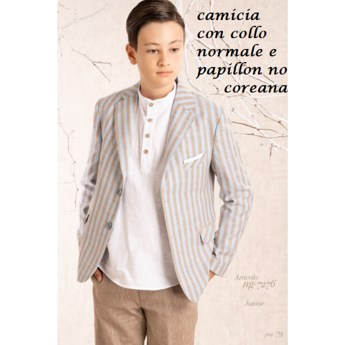 COMPLETO CERIMONIA 4PZ NAZARENO GABRIELLI  M ART.NG7265J TG.34-44